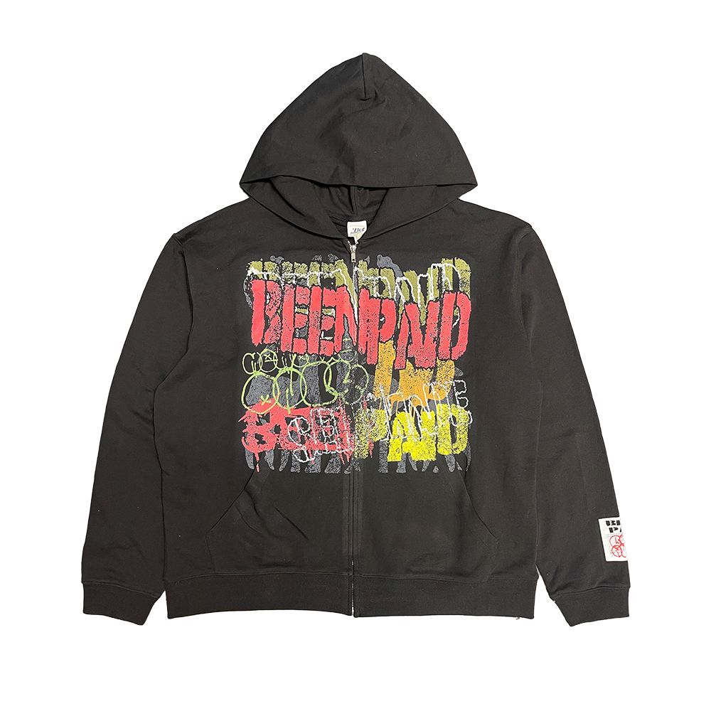 Been Paid All Black Zip Up